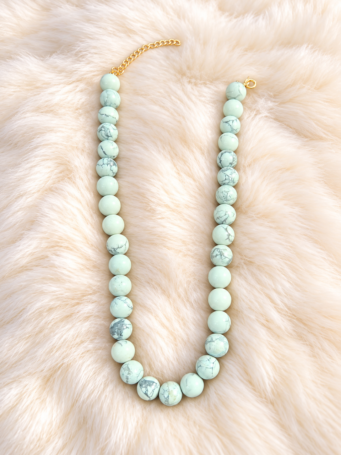 White Marble Necklace