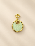 Round Pendant in Golden