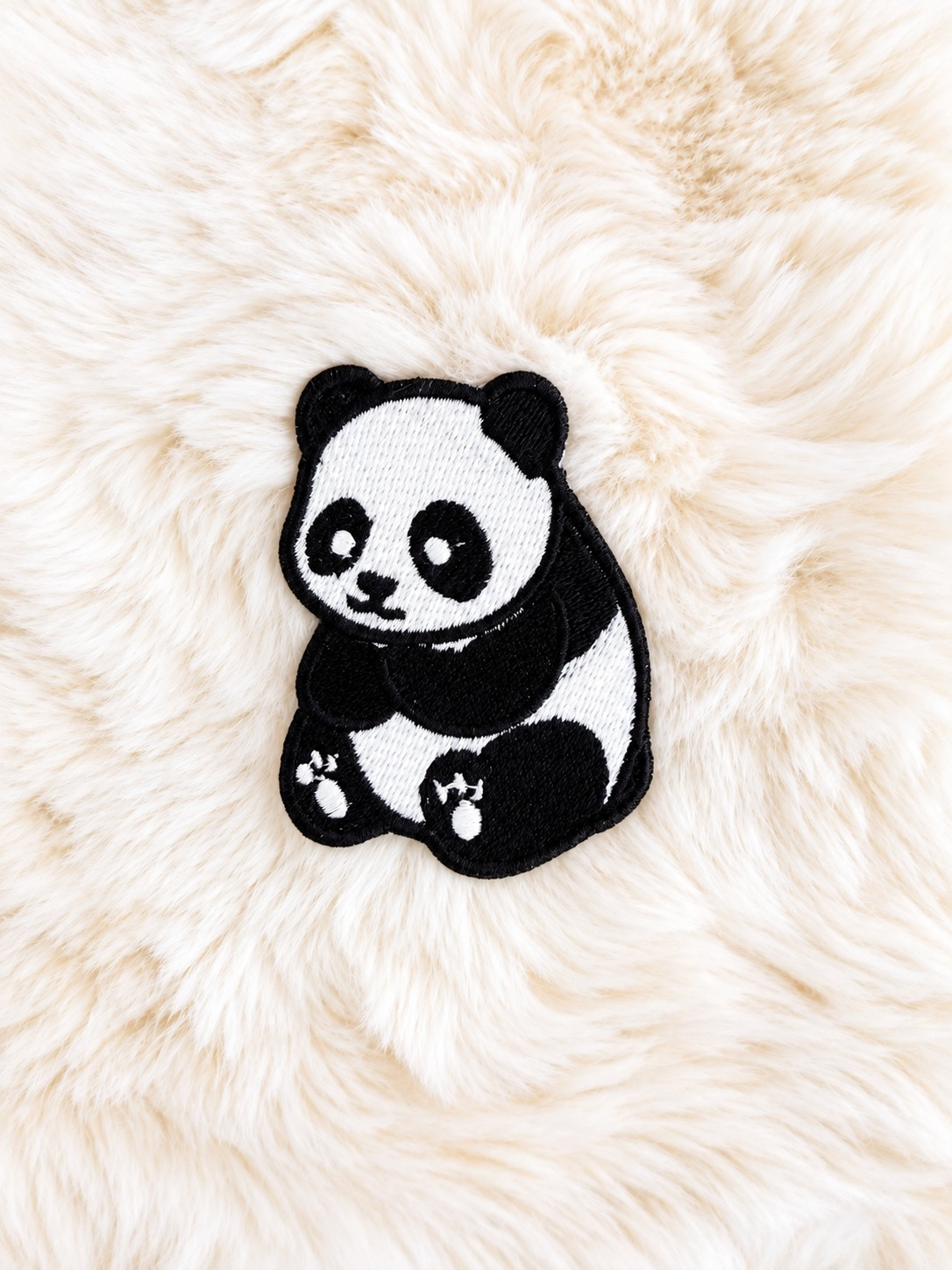 Panda velcro patch