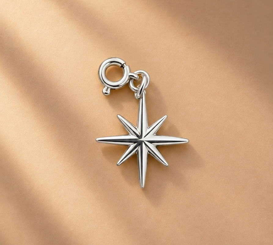 Sitara Pendant in Silver